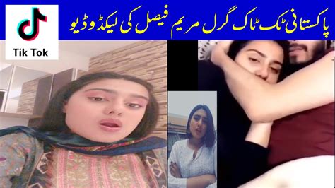 pakistani leaks|Another Pakistani TikTok star Maryam Faisal’s MMS leaks ...